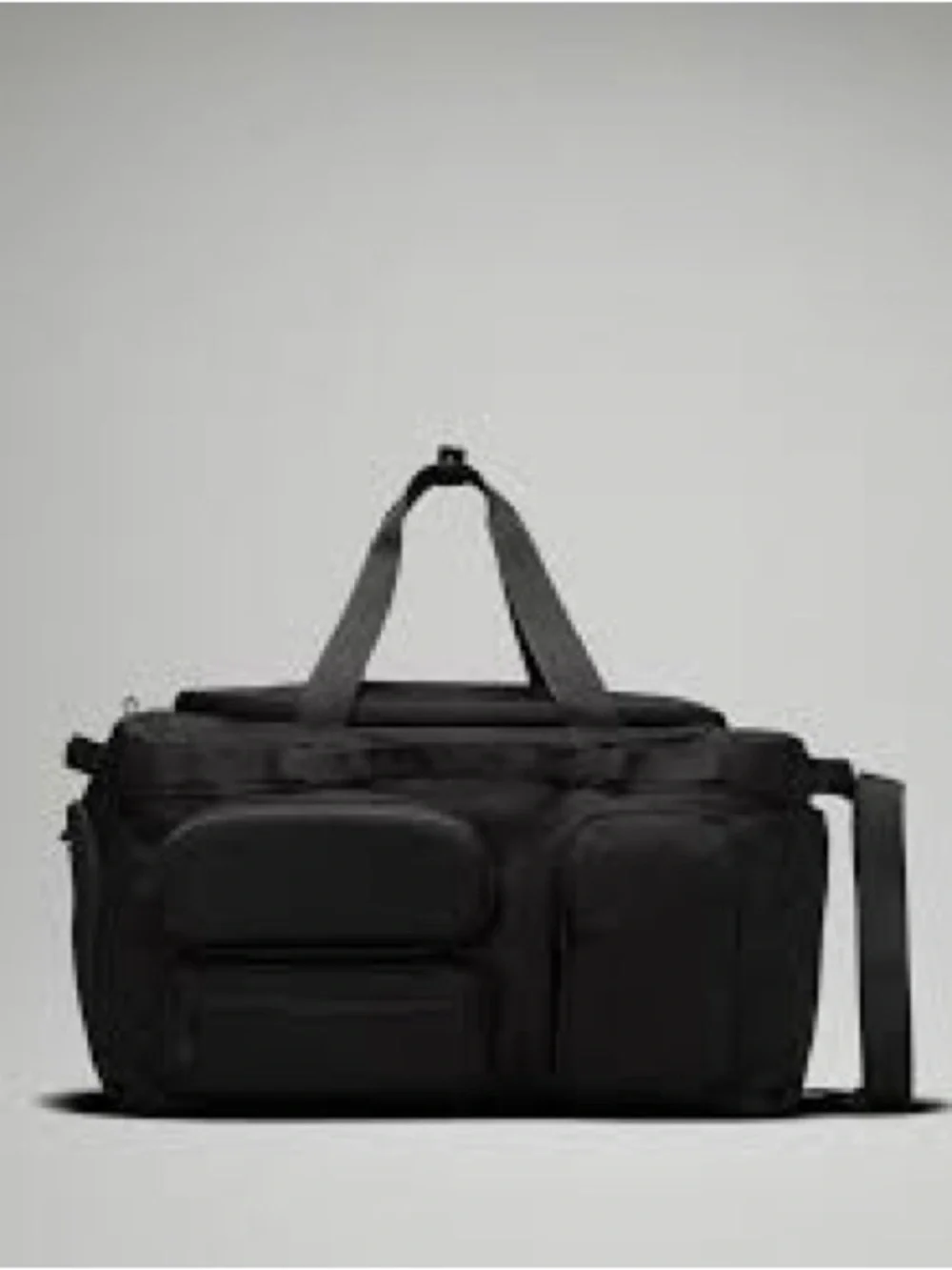 Lululemon Cruiser Duffle Bag Black Unisex Multi-Pocket Travel Bag